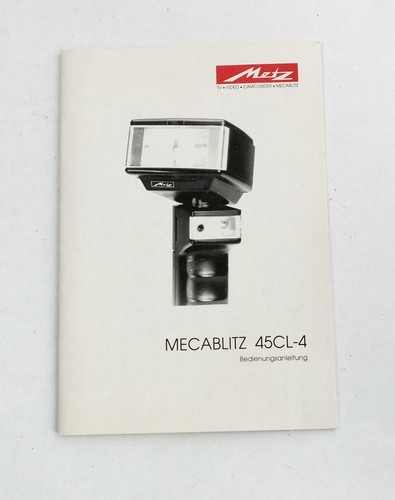 Metz mecablitz 4 - metz, cl-4