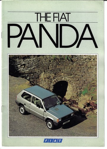 Fiat panda 1984 - panda, 1984-1986