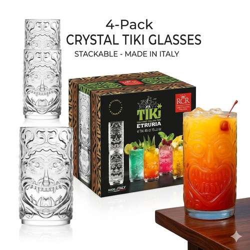 Bicchiere acqua potabile tiki - acqua,